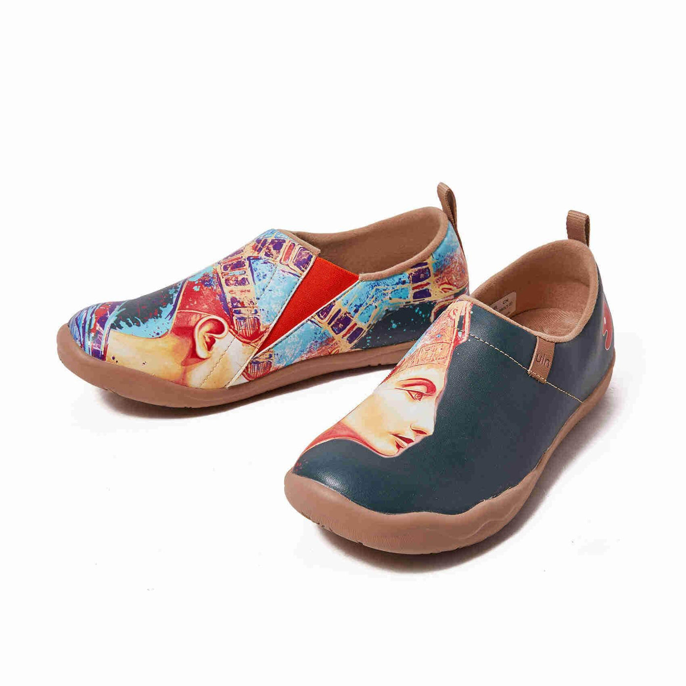 UIN Footwear Women (Pre-sale) Nefertiti Canvas loafers