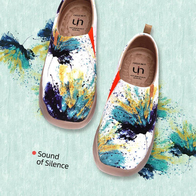 UIN Footwear Women Sound of Silence Canvas loafers