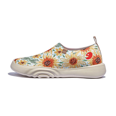 UIN Footwear Women Sunflower Fields Toledo XV Women Canvas loafers
