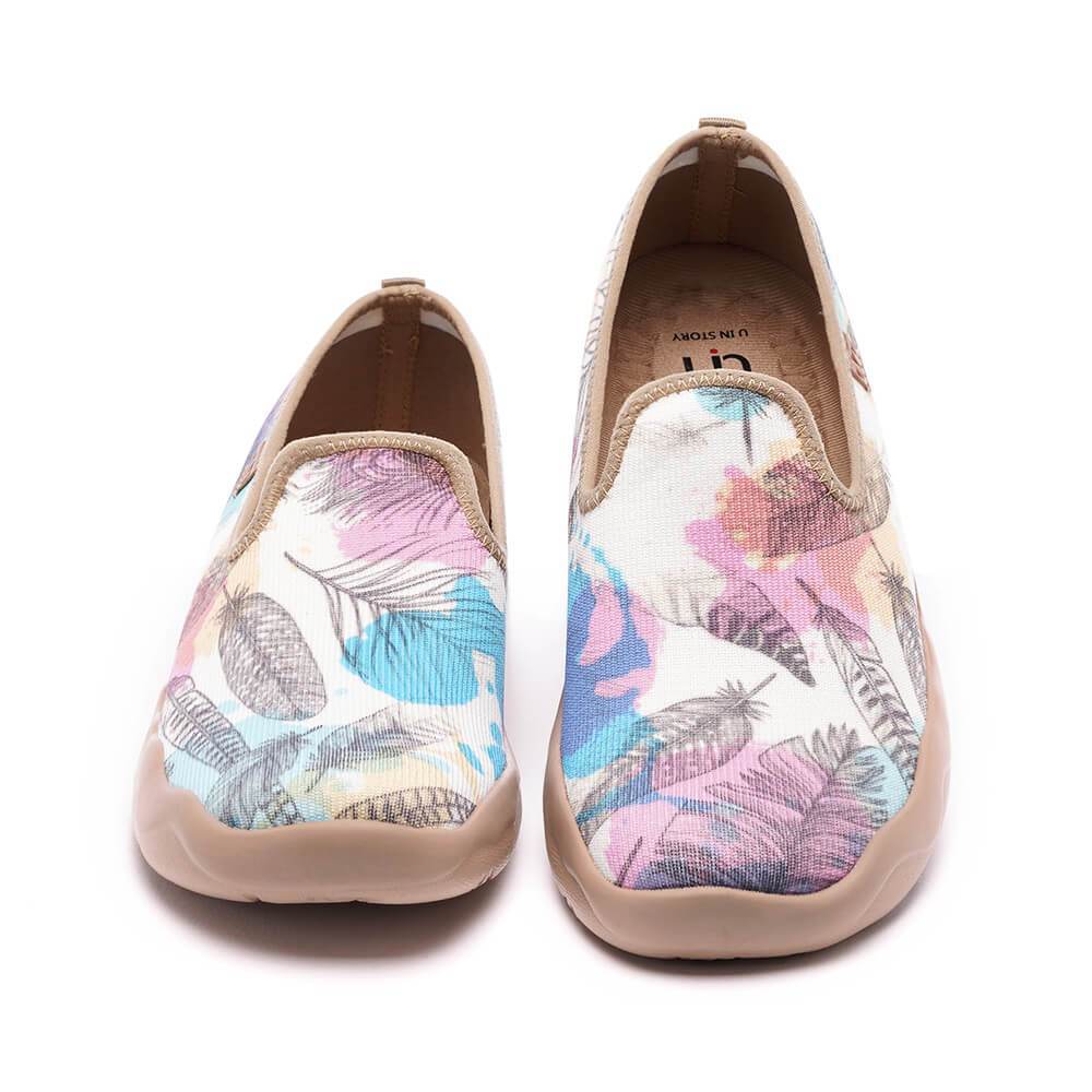 UIN Footwear Women Wave of Summer Canvas loafers